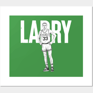 Larry Bird 87 Posters and Art